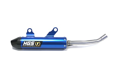 HGS Silencer KTM 125SX/150SX 19-22, TC125 19-22 BLUE