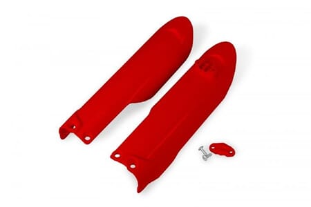 UFO Fork Slider Protectors Red