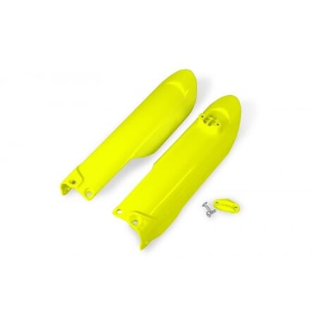 UFO Fork Slider Protectors Yellow