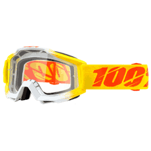100% ACCURI ZEST GOGGLE YELLOW/CLEAR