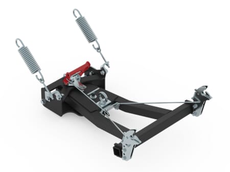 Pushtube (smal) til frontmontert QuickAttach brakett