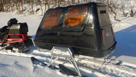 Pulk Super Dobbel med 3 dører Mono