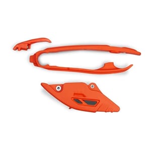 UFO Chain Guide  Swingarm Chain Slider Kit Orange