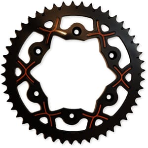 Esjot Rear Alu X-Wing Sprocket 52T