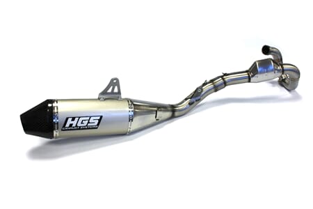 HGS exhaust system T4 CRF450R 21-24 ST/AL/CA