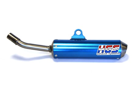 HGS Silencer Yamaha YZ85 02-24, Blue