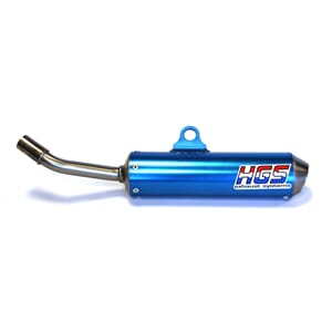 HGS Silencer Yamaha YZ85 02-24, Blue