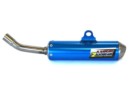 HGS Silencer Yamaha YZ125 05-24, YZ144 05-24 BLUE