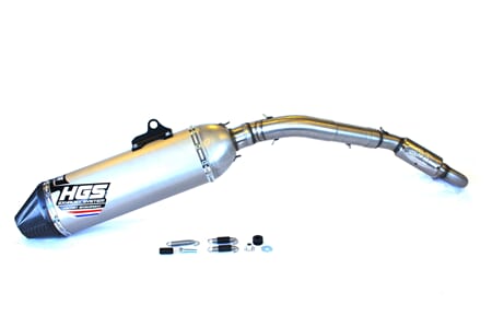 HGS exhaust syst. T4, RM-Z250 10-18, ST/AL/CA