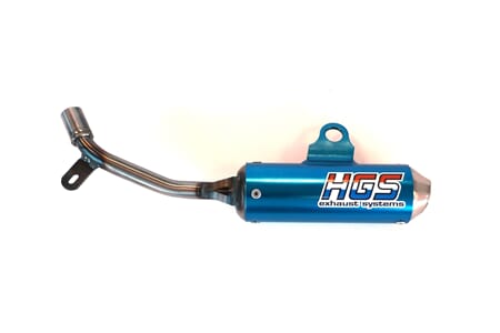 HGS Silencer KTM 50SX 16-23 BLUE