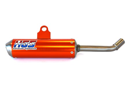 HGS Silencer KTM 85SX 18-23, TC85 18- 23 ORANGE