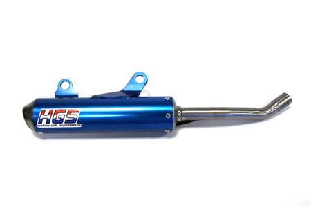 HGS Silencer KTM 125SX/150SX 19-22, TC125 19-22 BLUE