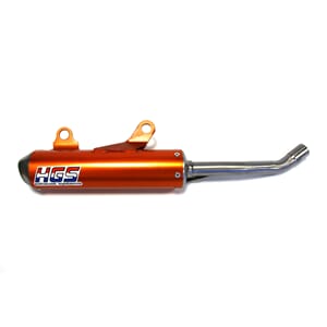 HGS Silencer KTM 125SX/150SX 19-22, TC125 19-22 ORANGE