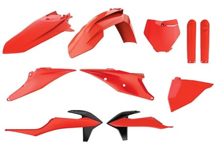 Polisport Plastic Kit Fluo Orange