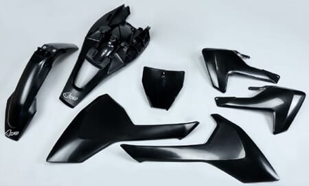 UFO Plastic Kit Husqvarna Black