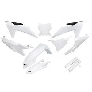 UFO Plastics Kit KTM 2020 White II