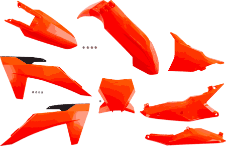 UFO Plastics Kit KTM Flou Orange II