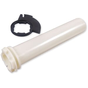 RFX Sport Plastic Throttle Sleeve (White) Yamaha