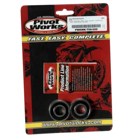 Pivot Works Wheel Bearing Kit Rear