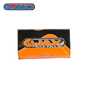 Jax Metals Fat Bar Pads, Orange/Black