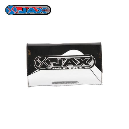 Jax Metals Fat Bar Pads, 155 mm, White/Black