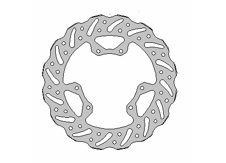 Delta Brake Front DiscAÜ260mm