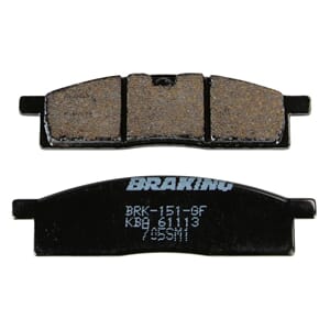 Braking Brakepads Semisenter Front