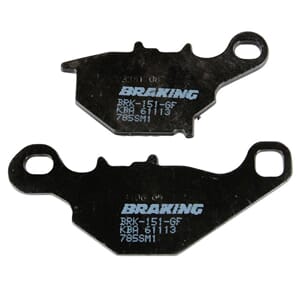 Braking Brakepads Semisenter Front