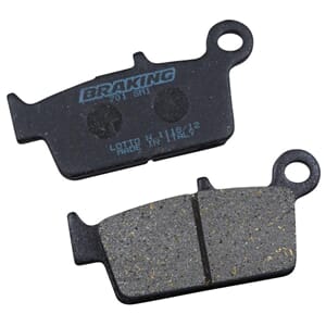 Braking Brakepads Semisenter Rear