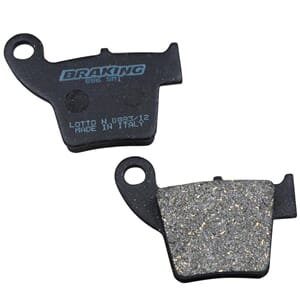 Braking Brakepads Semisenter Rear