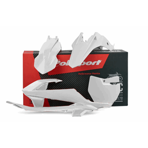 Polisport Plastic Kit White 16-17