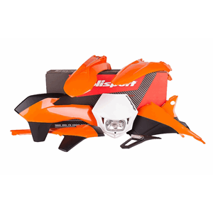 Polisport KTM Plastic Kit Enduro 14-16 ink. headlight