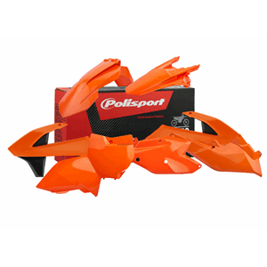 Polisport Plastic Kit Orange + Airbox Covers