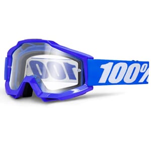 100% Accuri Reflex Blue Goggle - Clear Lens