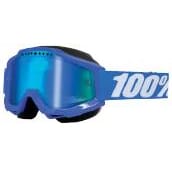 100% Accuri Snow Goggle - Blue Mirror Lens