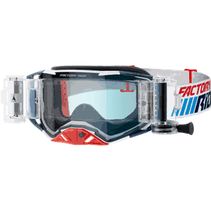 Factory Ride Roll-off Goggle Patriot