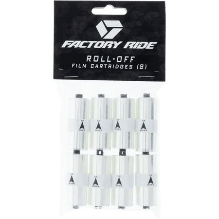 Factory Ride Roll-Off Film 22-Clear-8 Pack