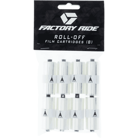 Factory Ride Roll-Off Film Clear (8PK)