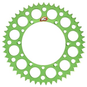 Renthal Rear Alu. Sprockets Green
