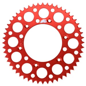 Renthal Rear Alu. Sprockets Red