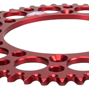 Renthal Rear Alu. Sprockets Red