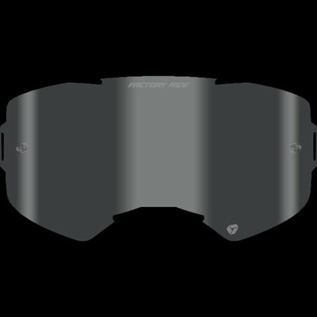 Factory Ride MX Clearidium Lens W/Pins 24-Clear-OS