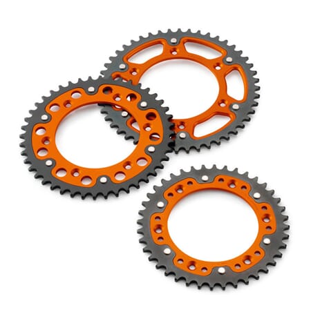 REAR SPROCKET ORANGE 50-T