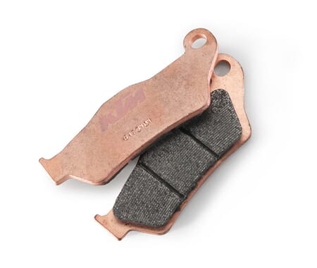 Brake pad set front