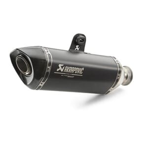 AKRAPOVIC SLIP-ON BLACK
