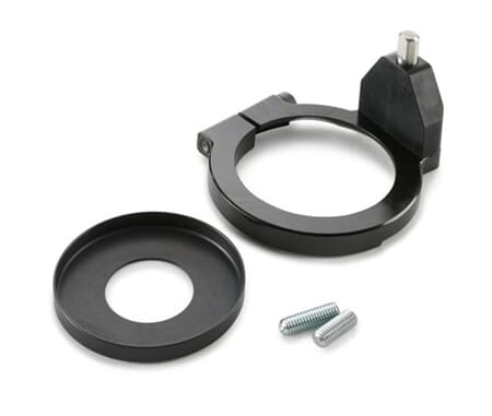Post mount f. steering damper