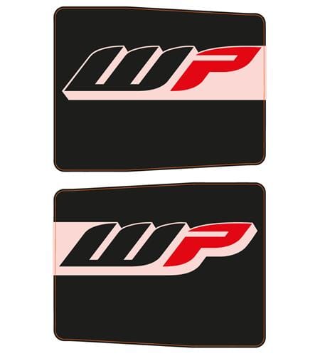 STICKER FRONT FORK-SET WP BLAC