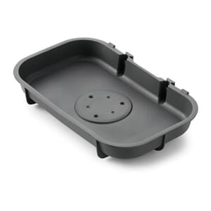 Magnetic bolt pan, black