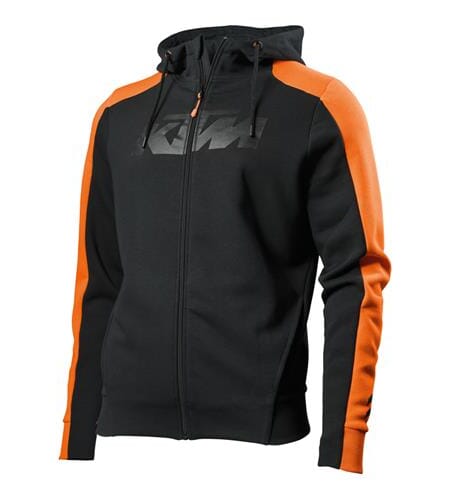 PURE ZIP HOODIE BLACK