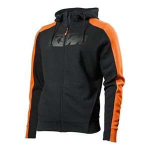 PURE ZIP HOODIE BLACK